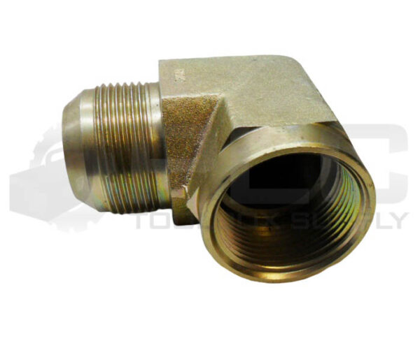 NEW 90 DEG HYDRAULIC ELBOW 1-1/2" F X 1" M - Image 2