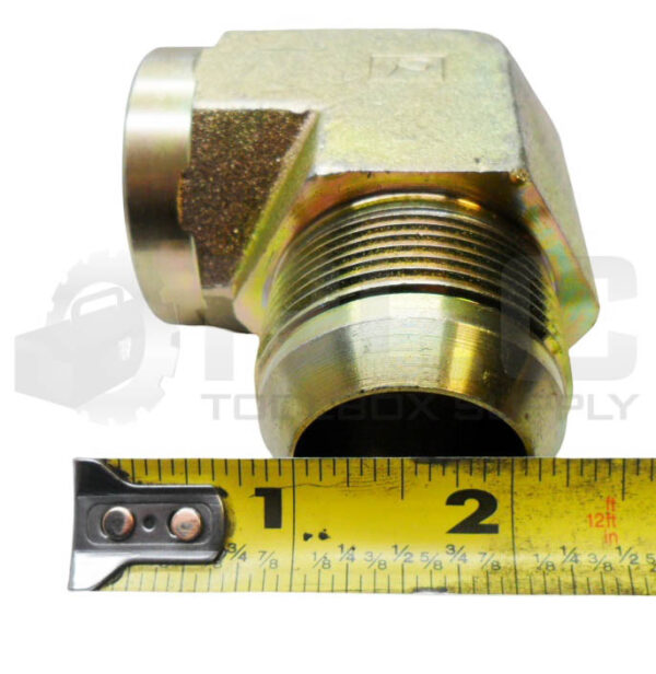 NEW 90 DEG HYDRAULIC ELBOW 1-1/2" F X 1" M - Image 4