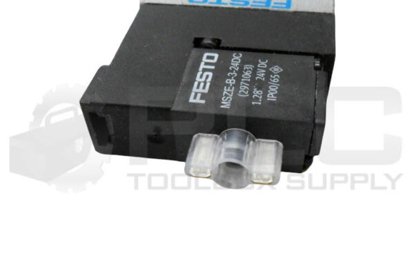 NEW FESTO CPE10-M1BH-3GLS-M7 SOLENOID VALVE W/ MSZE-B-3-24DC COIL 24VDC 196916 - Image 4