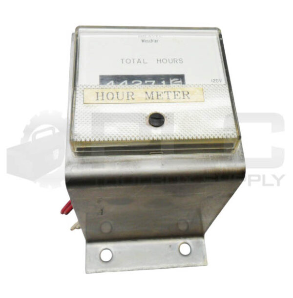 WESCHLER INSTRUMENTS 671B375A09 HOUR METER 120V 60HZ GH-332