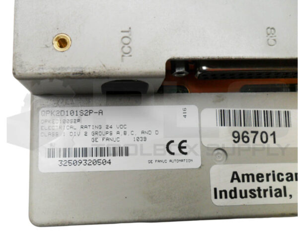 PRO-FACE QPK2D101S2P-A QUICK PANEL 24VDC 6" QPK2D101S2P - Image 5