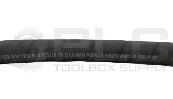NEW GOODYEAR GR2SN-12 HYDRAULIC HOSE 3/4" APPROX 3' 100R2AT/2SN - Image 5