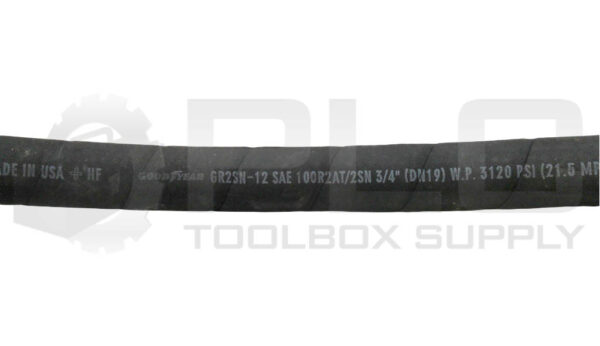 NEW GOODYEAR GR2SN-12 HYDRAULIC HOSE 3/4" APPROX 3' 100R2AT/2SN - Image 6