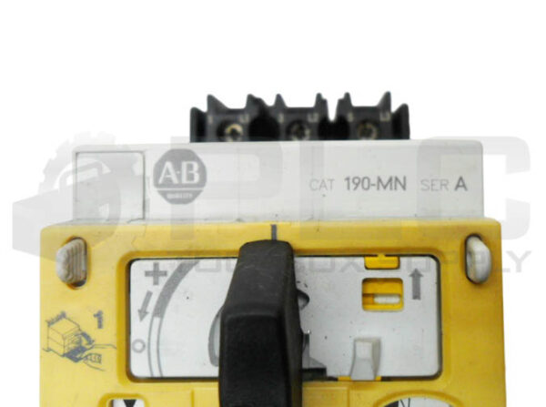 LOT OF 2 ALLEN BRADLEY 190-MN /A MANUAL INTERRUPTER CONTACTOR 190-P100 /A - Image 7