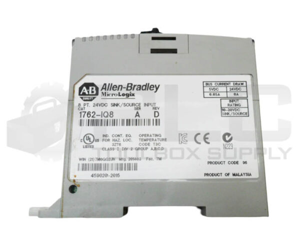 ALLEN BRADLEY 1762-IQ8 /A 8 PT 24VDC SINK/SOURCE INPUT 5-24VDC - Image 5