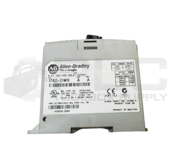 ALLEN BRADLEY 1762-OW8 /A8 PT VAC/VDC RELAY OUTPUT 5-24VDC *READ* - Image 4