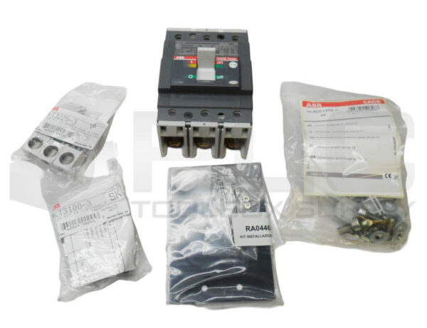 NEW ABB SACE TMAX T3 N 225 CIRCUIT BREAKER 125A 3 POLE 600V 50/60HZ *READ* - Image 2