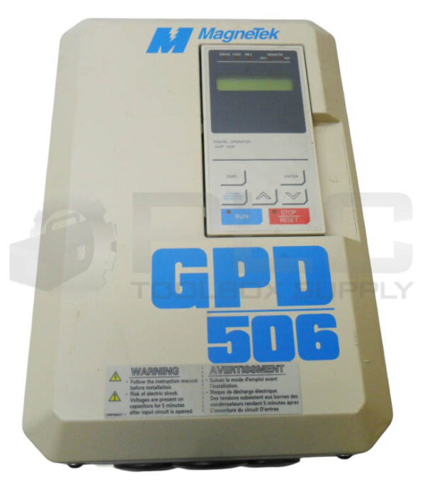 NEW YASKAWA MAGNETEK CIMR-P5M47P5 AC DRIVE 3PH 380-460V 50/60HZ 26A *READ* - Image 2