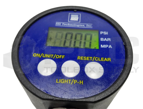 SSI MG1-5000-A-9V-R DIGITAL INDUSTRIAL PRESSURE GAUGE - Image 3