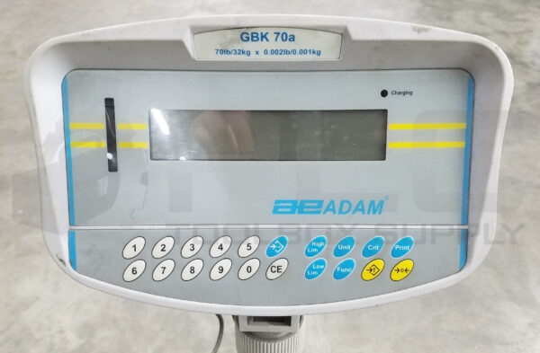 ADAM EQUIPMENT GBK 70A BENCH CHECK WEIGHING SCALE 70LB/32KG CAPACITY *READ - Image 2