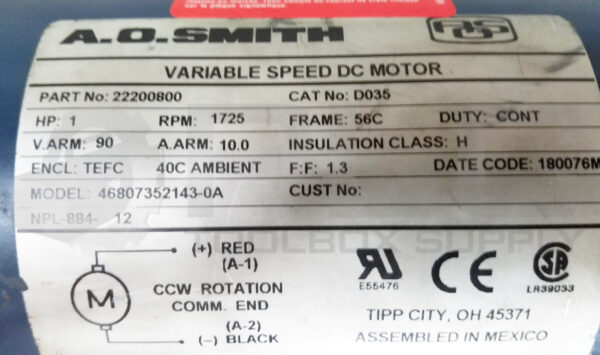 CAMCO 902RDM6H32-270 RDM - ROLLER DIAL INDEX DRIVE - Image 7