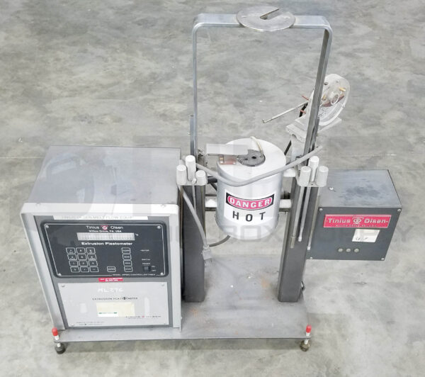 TINIUS OLSEN MP993 EXTRUSION PLASTOMETER