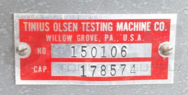 TINIUS OLSEN MP993 EXTRUSION PLASTOMETER - Image 8