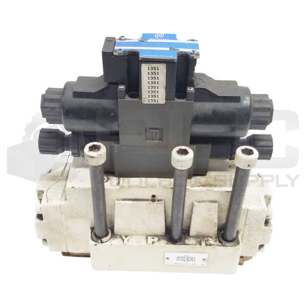 NORTHMAN SW-G06-C4-D24-10 SOLENOID DIRECTIONAL VALVE w/ MT-02W-K-30 & BASE