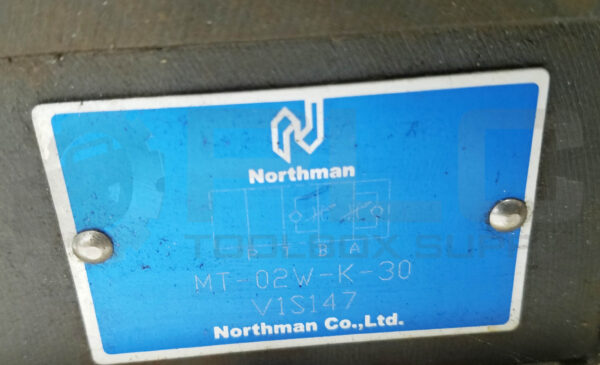 NORTHMAN SW-G06-C4-D24-10 SOLENOID DIRECTIONAL VALVE w/ MT-02W-K-30 & BASE - Image 5