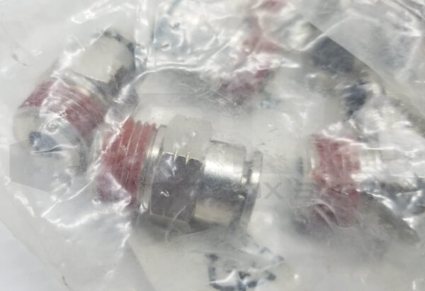 SEALED NEW BAG OF 10 CAMOZZI ND6510 06-06 MALE CONNECTOR 3/8, ND6510-06-06 - Image 2