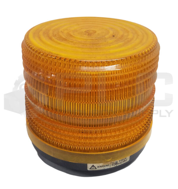 FEDERAL SIGNAL 141ST ELECTRAFLASH STROBE LIGHT 120AC AMBER