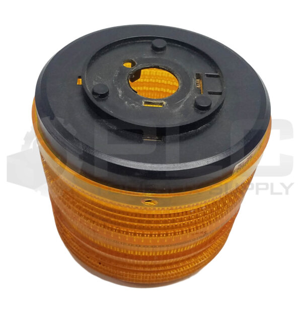 FEDERAL SIGNAL 141ST ELECTRAFLASH STROBE LIGHT 120AC AMBER - Image 2