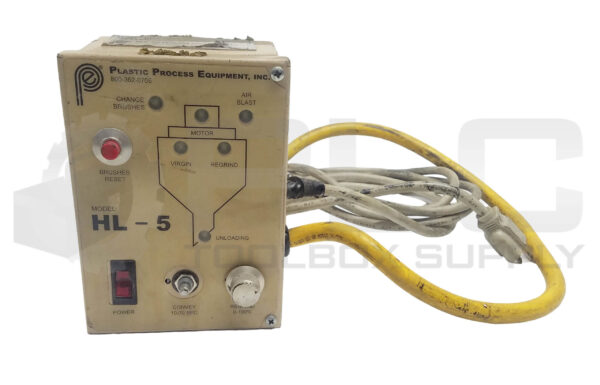 PLASTIC PROCESS EQUIPMENT HL-5NP PROPORTIONAL HOPPER LOADER CONTROLLER
