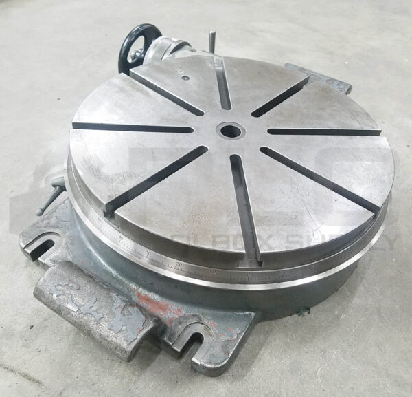 HAUSER 12" ROTARY TABLE - Image 3