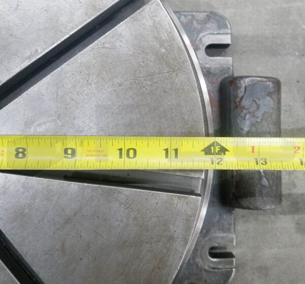 HAUSER 12" ROTARY TABLE - Image 4