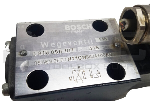 BOSCH 0810090107 VALVE 081WV06P1N110WS024/00A0, 0831005013 - Image 4