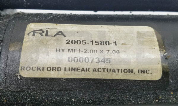 RLA ROCKFORD HY-MF1-2.00X7.00 HYDRAULIC CYLINDER - Image 5