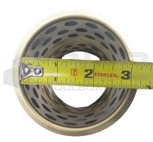 LOT OF 2 NEW BRONZE GRAPHITE BUSHING OILLESS BEARING 90mm OD x 75mm ID x 123mm L - Image 4