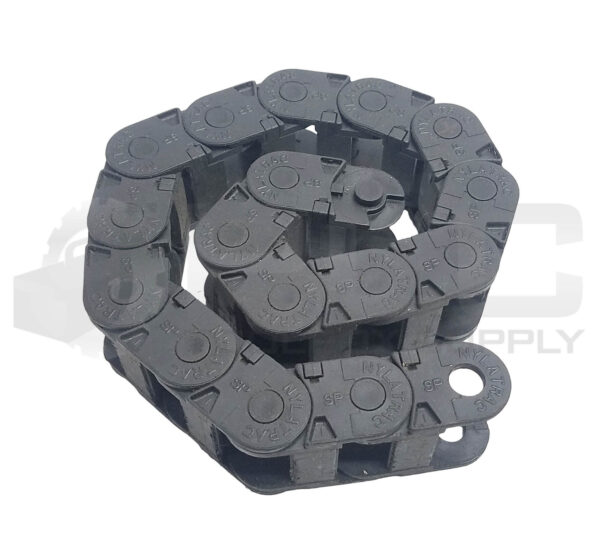 NEW NYLATRAC SP CABLE CARRIER E-CHAIN, 17 LINKS, 1.5" x 1" x 21"