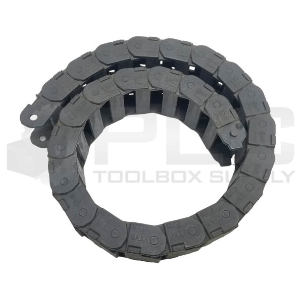 IGUS 15.3.75 CABLE CARRIER E-CHAIN, 25 LINKS, 2" x 1" x 31"