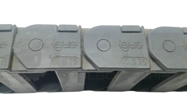 IGUS 15.3.75 CABLE CARRIER E-CHAIN, 25 LINKS, 2" x 1" x 31" - Image 2