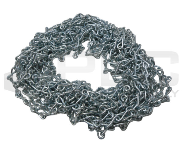NEW GRAINGER 2ZDJ9 STEEL CHAIN ~28' - Image 2