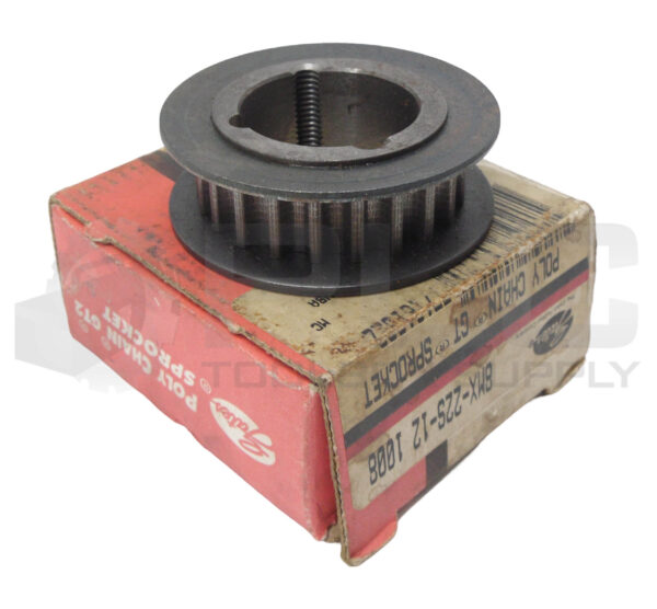 NEW GATES 8MX-22S-12 1008 POLY CHAIN GT SPROCKET, 22 TEETH, 8MX-22S-12-1008