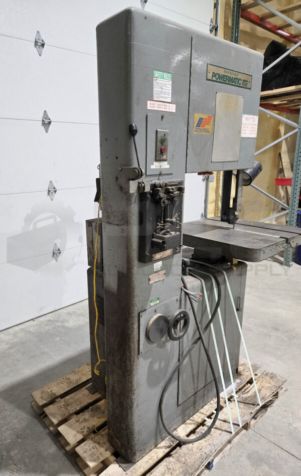 POWERMATIC 87 VERTICAL BAND SAW W/ FLASH WELDER 600, 15A 230V & LIGHT - Image 2