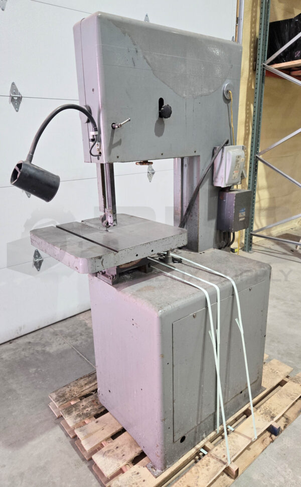 POWERMATIC 87 VERTICAL BAND SAW W/ FLASH WELDER 600, 15A 230V & LIGHT - Image 4