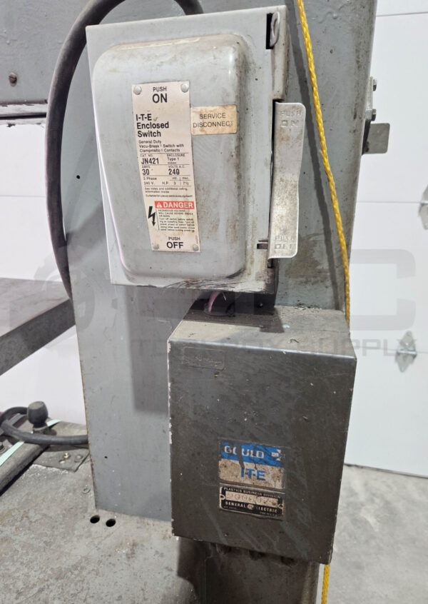 POWERMATIC 87 VERTICAL BAND SAW W/ FLASH WELDER 600, 15A 230V & LIGHT - Image 9