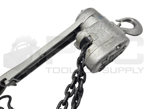 COLUMBUS MCKINNON 1 1/2 TON CM LEVER CHAIN HOIST SERIES 640 - Image 4