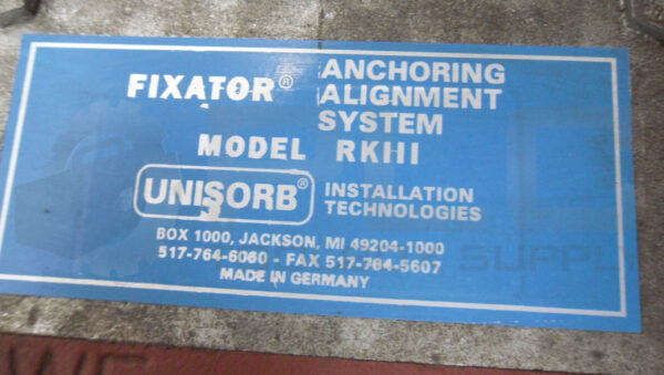 NEW UNISORB RKIII FIXATOR ANCHORING ALIGNMENT SYSTEM - Image 7