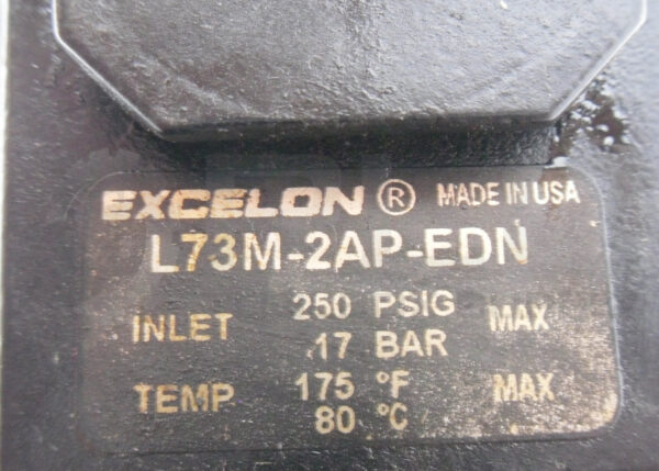 EXCELON L73M-2AP-EDN LUBRICATOR 250PSIG - Image 5