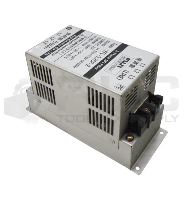 FUJI ELECTRIC EFL-3.7SP-2 RFI FILTER 3PH 25A 200-230V 50/60HZ - Image 2