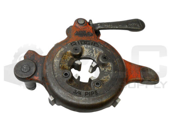 RIDGID 500 PIPE THREAD DIE HEAD 3/4" W/ E-671 HANDLE