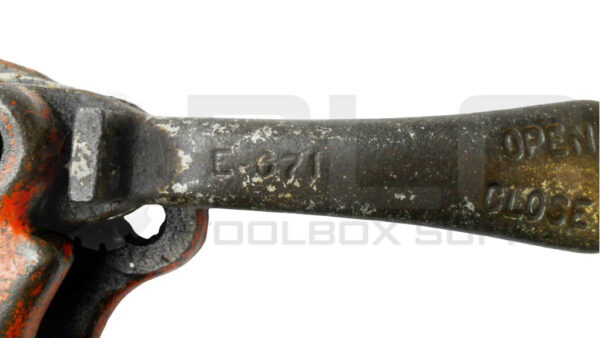 RIDGID 500 PIPE THREAD DIE HEAD 3/4" W/ E-671 HANDLE - Image 5