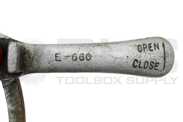 RIDGID 811 PIPE THREAD DIE HEAD 1/8"-2" PIPE 1/4"-2" BOLT W/ E-660 HANDLE - Image 5