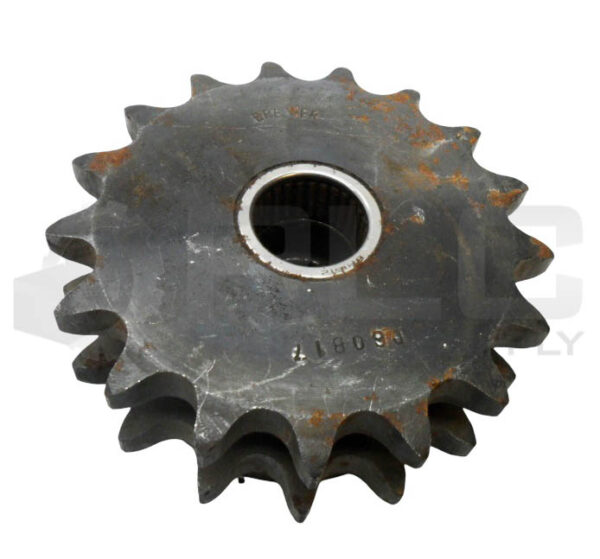 BREWER D60B17 DOUBLE-WIDTH IDLER SPROCKET 1" BORE 17 TEETH