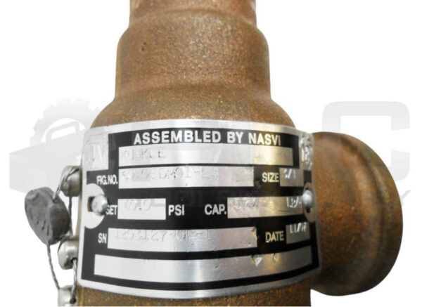 NEW KUNKLE 610EDM01-LM SAFETY RELIEF VALVE 3/4" 40PSI - Image 5