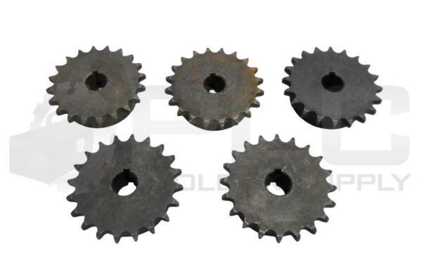 LOT OF 5 NEW MARTIN 40BS20 SPROCKET 20 TEETH 3/4" BORE