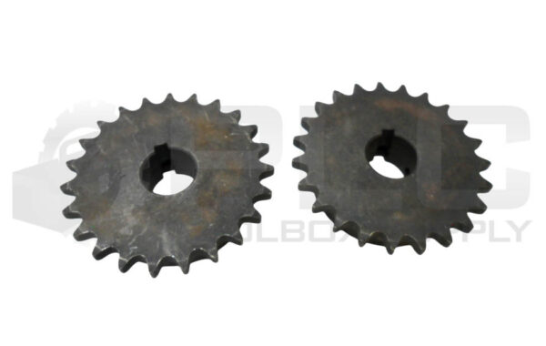 LOT OF 2 NEW MARTIN 40BS23 SPROCKET 23 TEETH 1" BORE *READ*
