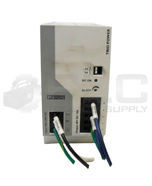 PHOENIX CONTACT TRIO-PS-2G/1AC/48DC/10 POWER SUPPLY 100-240VAC 50/60HZ - Image 2