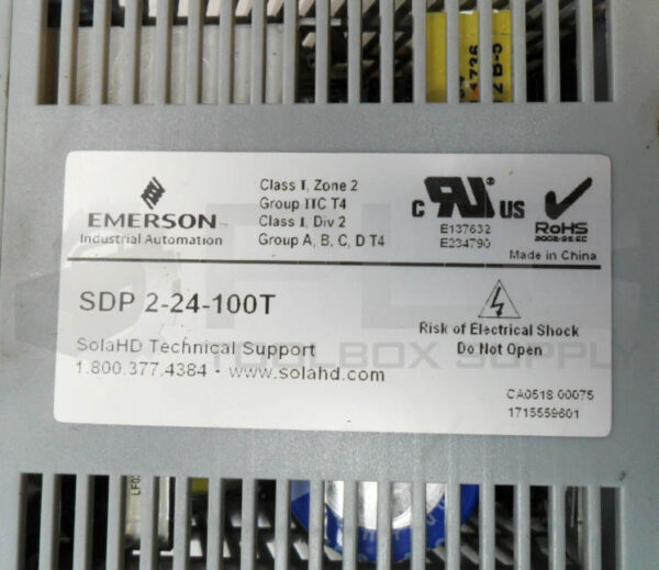 LOT OF 2 SOLA SDP 2-24-100T POWER SUPPLY 115-230VAC 1.1/0.7A 50/60HZ - Image 6
