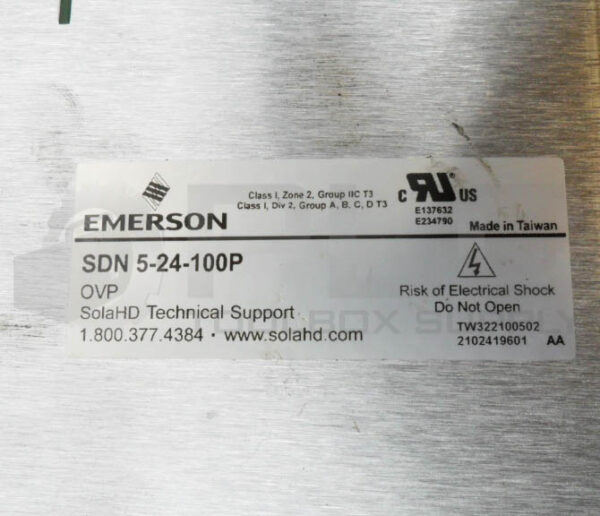 LOT OF 2 SOLA SDN 5-24-100P POWER SUPPLY 115-230VAC 2.2/1.0A 50/60HZ - Image 6